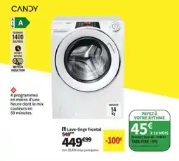 Conforama CANDY Lave-linge frontal offre