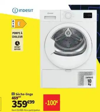 Conforama INDESIT Sèche-linge offre