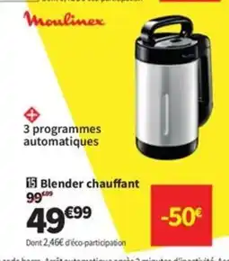 Conforama MOULINEX Blender chauffant offre