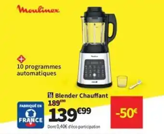 Conforama MOULINEX Blender Chauffant offre