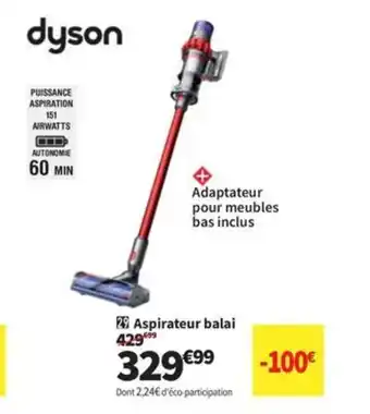 Conforama DYSON Aspirateur balai offre