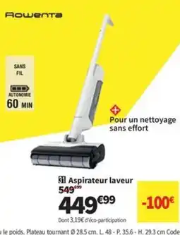 Conforama ROWENTA Aspirateur laveur offre