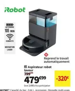 Conforama ROBOT Aspirateur robot laveur offre