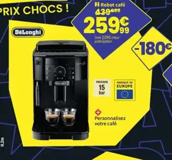 Conforama DELONGH Robot café offre