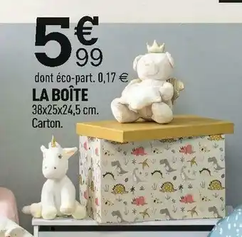 Centrakor La boîte offre