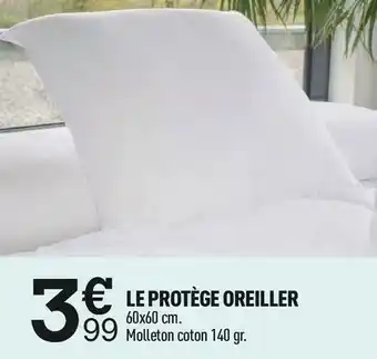 Centrakor Le protège oreiller offre