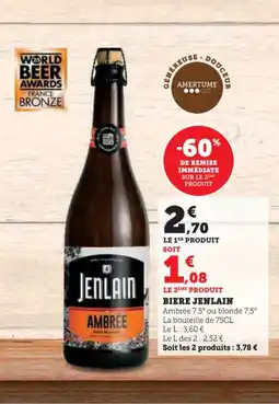 Hyper U JENLAIN Bier offre