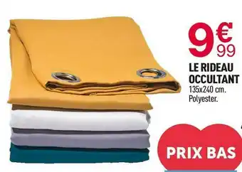 Le rideau occultant