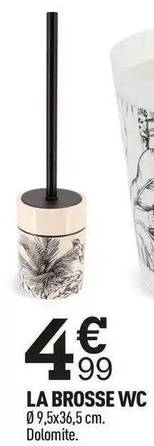 Centrakor La brosse wc offre
