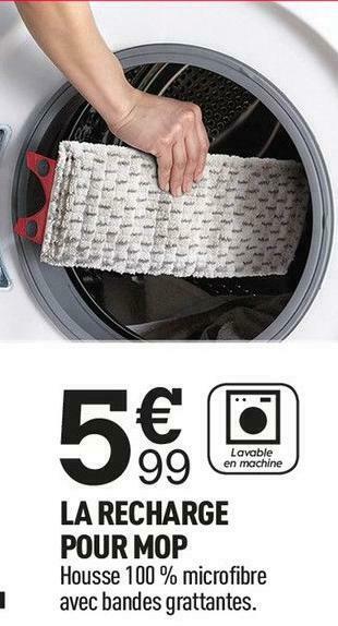 La recharge pour mop