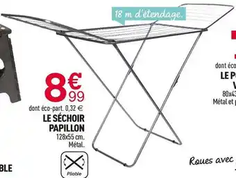 Centrakor Le séchoir papillon offre