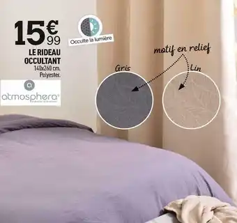 Centrakor Le rideau occultant offre