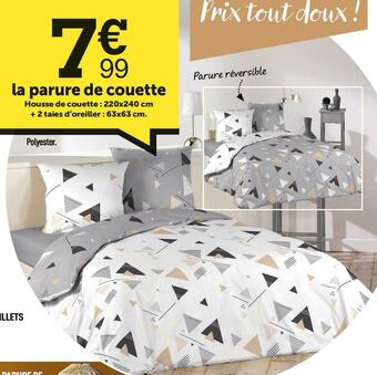 Centrakor La parure de couette offre