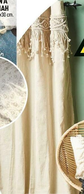 Centrakor Le rideau macramé offre