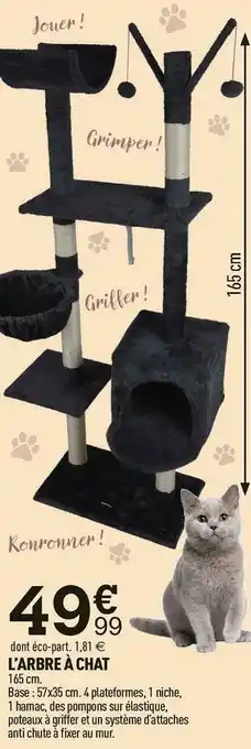 Centrakor L’arbre à chat offre