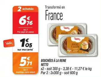 Netto Bouchées à la reine netto offre