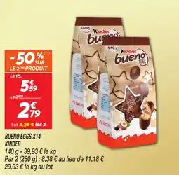 Netto Bueno eggs x14 kinder offre