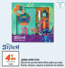 Netto Journal intime stitch offre