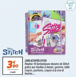 Netto Livre activités stitch offre