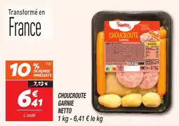 Netto Choucroute garnie netto offre