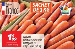 Netto Carotte offre