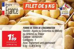 Netto Pomme de terre de consommation offre
