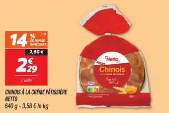 Netto Chinois à la crème pâtissière netto offre