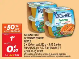 Netto Naturnes bols de légumes potiron nestlé offre