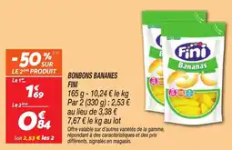 Netto Bonbons bananes fini offre