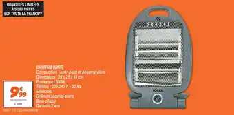 Netto Chauffage quartz offre