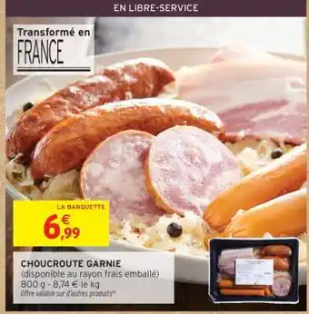 Intermarché CHOUCROUTE GARNIE offre