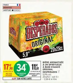 Intermarché Desperados Original offre
