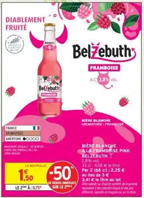 Intermarché Belzebuth Framboise offre