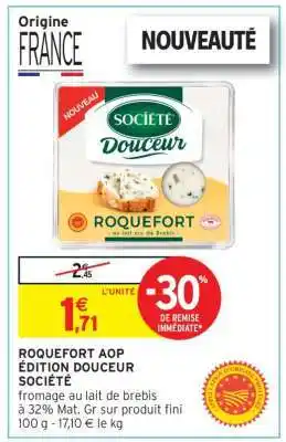 ROQUEFORT AOP ÉDITION DOUCEUR SOCIÉTÉ