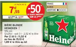 Intermarché LE PACK DE 12 offre