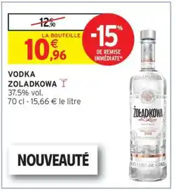 Intermarché Vodka ZOLADKOWA offre