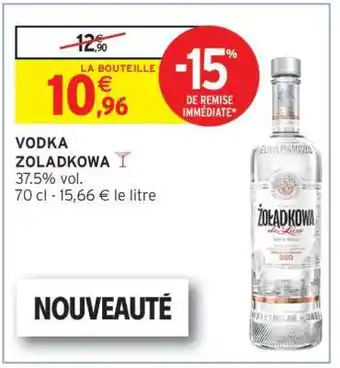 Intermarché Vodka ZOLADKOWA offre