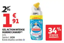 Auchan Supermarché Gel action intense marine canard offre