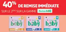 Auchan Supermarché Auchan baby offre