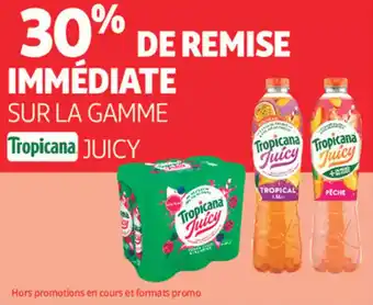 Auchan Supermarché Tropicana juicy offre