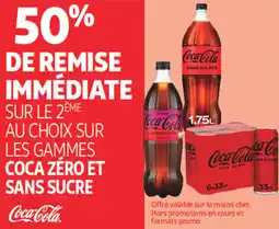 Auchan Supermarché Coca-Cola offre