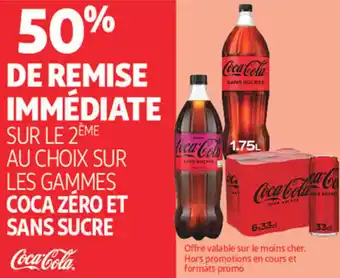 Auchan Supermarché Coca-Cola offre