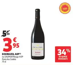 Auchan Supermarché Bourgueil aop offre