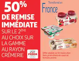 Auchan Supermarché Rians offre