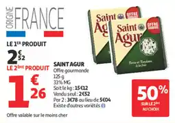 Auchan Supermarché Saint agur offre