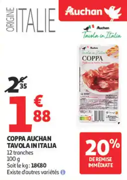 Auchan Supermarché Coppa auchan tavola in italia offre
