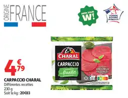 Auchan Supermarché Carpaccio charal offre