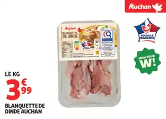 Auchan Supermarché Blanquette de dinde auchan offre