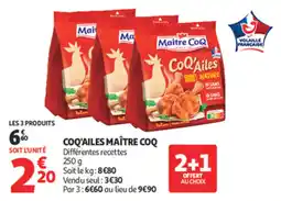 Auchan Supermarché Coq'ailes maître coq offre