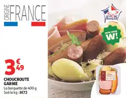 Auchan Supermarché Choucroute garnie offre